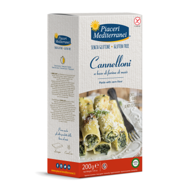 Piaceri Mediterranei - Cannelloni di mais 200g.
