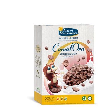 Piaceri Mediterranei - CerealOro Gondoline al Cacao 300 g.
