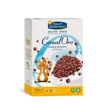 Piaceri Mediterranei - CerealOro Palline al cioccolato  300 g.