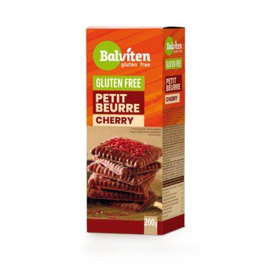 Biscotti Petit Beurre Cherry 200g. Prodotto senza glutine.